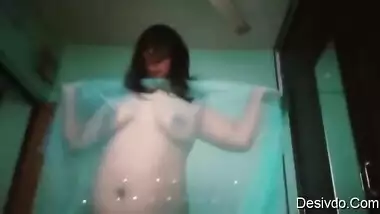 Sexy Indian Bhabhi Showing her BoobS $ Pussy and Hard Fucked By hubby a