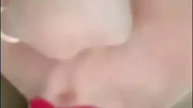 Tango girl Sweety Queen shows soft boobs with long nipples