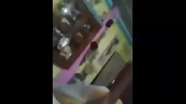 Hindi hawt video of a large wazoo bhabhi enjoying with her young boyfriend