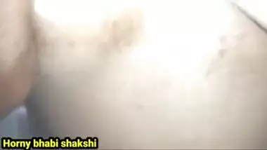 Xxx horny aunty did romantic blowjob and ride up fucking sound with husband.