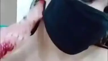 Pakistani Beautifull Girl Naila Playing With Boobs And Nipples On Eid Day With Full Dirty Talking Hi