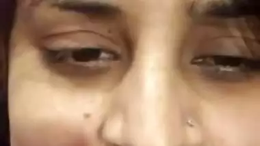 Chubby MILF big boobs and pussy showing on video call