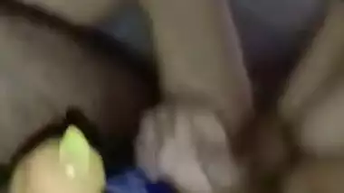 XXX partner turns Desi woman on for a blowjob in close-up MMS video