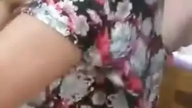 Indian Desi housewife dress changing vdo lacked