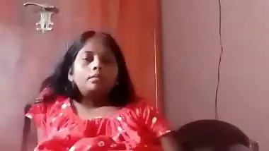 Horny lady puts a beer bottle in her pussy in Telugu porn