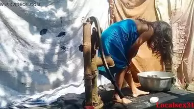 Desi wife takes a shower and waits for hubby to enjoy his XXX dick