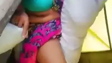 Nasty guy fucks a poor aunt on a farm in Indian aunty sex