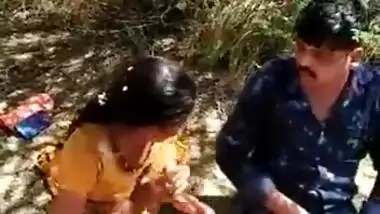 Today Exclusive- Desi Village Cheating Wife Out Door Sex With Lover Record By Village Guy