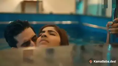 Indian adult actress Aayushi Jaiswal’s swimming pool video