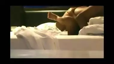 Indian cute Mizo teen with Big Boobs and short hair fucks every position and swallow on spy cam