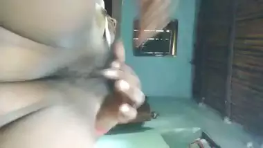 Dehati hairy pussy masturbation