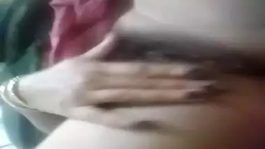 Horny house maid Record Herself Fingering, Selfie for bf