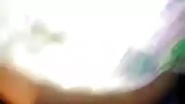 Sex is unprotected still XXX partner pulls cock out of Desi in time