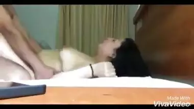 NRI desi babe Monica Deol guided her boyfriend’s dick into her vagina