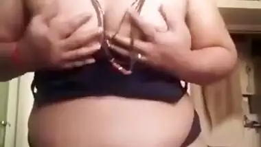 Horny Desi Bhabhi Boobs Sucking and Fingering