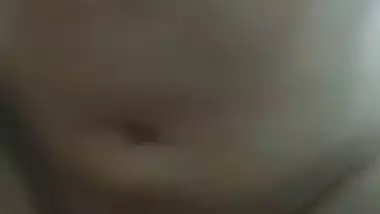 Indian nude babe takes a thick dick in her shaved pussy