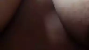 Bengali wife in bathroom shows nude body before bathing