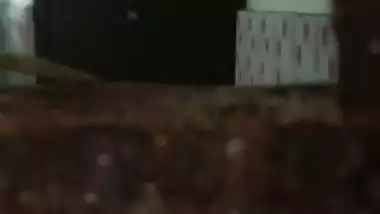 Tanker MILF bathing caught by horny neighbor