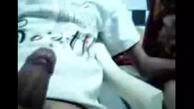 Indian Husband on Webcam Pressing her Wife Boobs & Playing with Pussy Mms