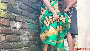 Your Sonali Bhabi Sex With Boyfriend in A Wall Side