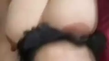 Pakistani wife feeding big boobs to husband viral MMS