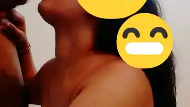 Punjabi bhabhi blowjob with cum on face