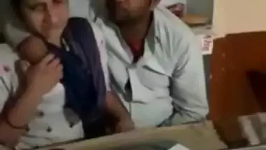 Village teacher pesters and seduces for sex a student at school - Desi MMS