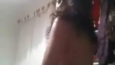 Whore gives sex delight to boys stripping down on camera close-up