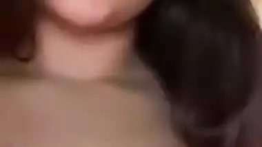 Sexy IT babe enjoys video call sex with her horny colleague