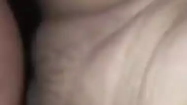 Desi man drills XXX cunny of chubby wife in real MMS porn video