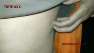 Slender Desi gal shows BF with camera her XXX assets in quiet spot