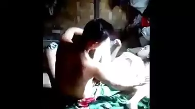 Skinny college floozy gets her love tunnel fucked by one of her seniors