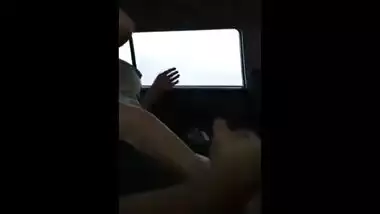 NRI angel enjoys hardcore outdoor sex with her bf in his car