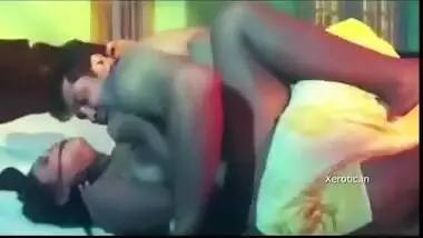 Unknown B-grade actress nude in porn movies with co-star