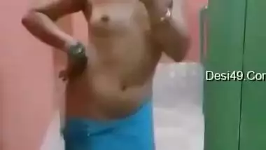 Sexy Desi Girl Record Her Striping Video For Lover