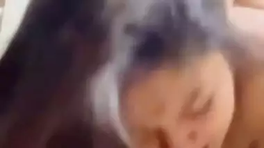 Chubby girlfriend pussy fucking from back by boyfriend