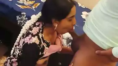 Horny cousins wild foreplay and oral sex at home