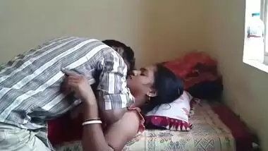 Horny guy wants sex so Indian girl has no choice but to spread legs