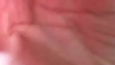 Super cute sexy Indian girl fingering pussy