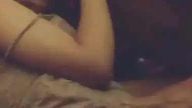 Romantic threesome sex with two guys